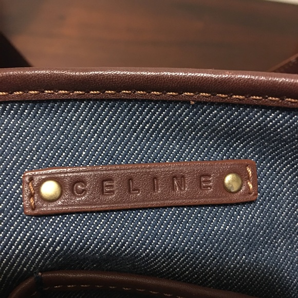 Celine Denim Monogram bag - Picture 5 of 6